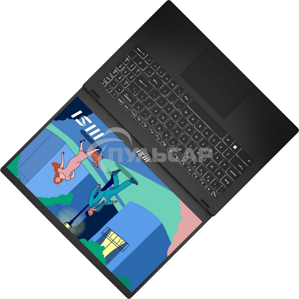 Ноутбук MSI Modern 15 B7M-472XRU AMD Ryzen 7 7730U/16Gb/SSD1Tb/15.6