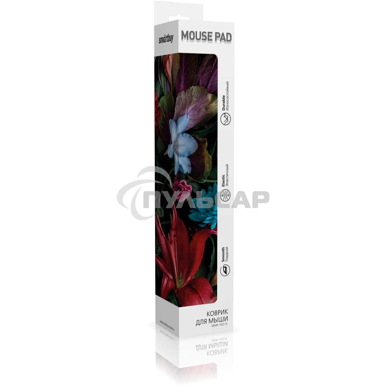 Коврик для мыши Smartbuy (SBMP-102-FL) Flowers S-size