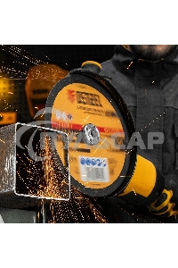 Круг отрезной по металлу Denzel 230 х 2,0 х 22,2 мм, A36TBF, в метал. банке, 5 шт.