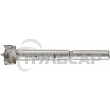 Сверло Форстнера по дереву, 16 мм, цилиндрический хвостовик Сибртех