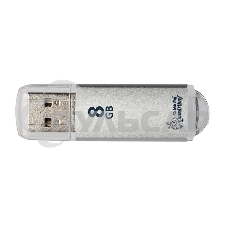 Флешка USB Smartbuy 8 Gb USB <USB 2.0> Smartbuy V-Cut Silver (SB8 GbVC-S)