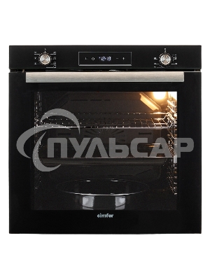 Электрический духовой шкаф Simfer B6EB56026, встраиваемый, черный