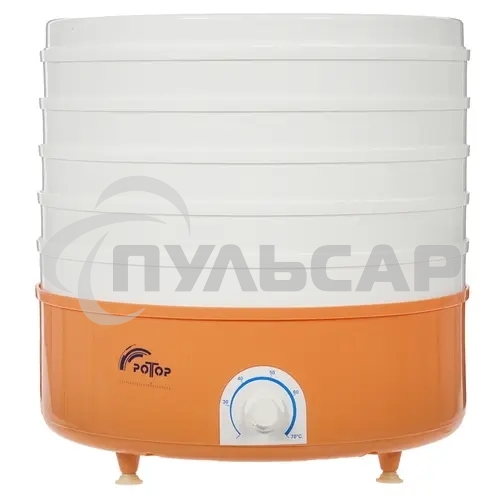 Сушилка для овощей и фруктов Ротор СШ-002-12 с 5 решетами в цветной упаковке