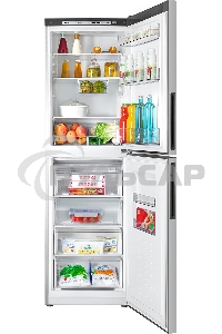 Холодильник Atlant ХМ 4623-181 серебристый двухкамерный 182/159л морозилка снизу