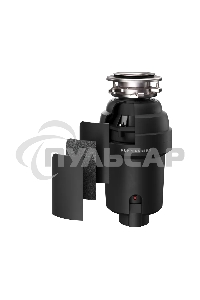 Измельчитель пищевых отходов Kuppersberg WS 550 B, High-Tech, мощность 550 Вт, 3400-3800 об/мин, защита от перегрева, авто выключение, DC мотор, шумоизоляция, уровень шума 70 дБ, черный