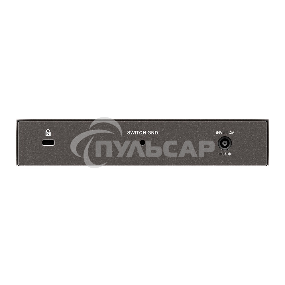 Неуправляемый коммутатор D-Link DGS-1008P/F3A с 8 портами 10/100/1000Base-T (4 порта PoE 802.3af/at, PoE-бюджет 60 Вт)