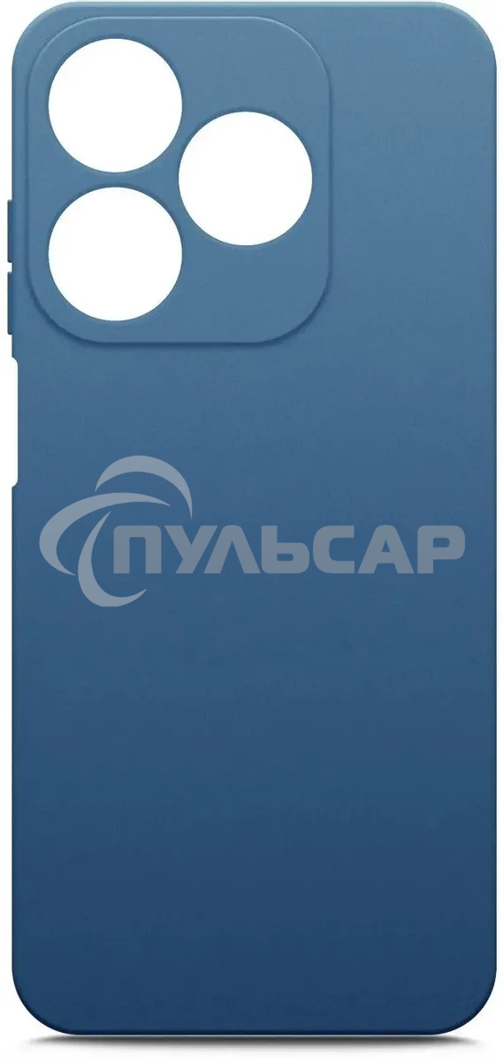 Чехол (клип-кейс) BoraSCO для Tecno Spark 10/10C синий