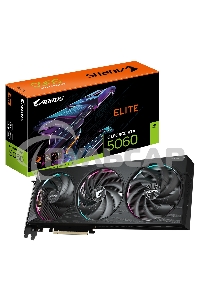 Видеокарта Gigabyte PCI-E 5.0 GV-N5060AORUS E-8GD 1.0 NVIDIA GeForce RTX 5060 8Gb 128bit GDDR7 2722/28000 HDMIx1 DPx3 HDCP Ret