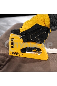 Степлер пластиковый Denzel скобы в комплекте, тип 53, 6-10 мм