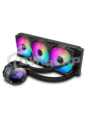 Жидкостная система охлаждения ASUS ROG STRIX LC II 360 ARGB 90RC00F1-M0UAY4 черный 120мм алюминий+медь 37,6db 4-pin