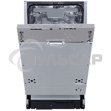 Встраиваемая посудомоечная машина Zigmund & Shtain DW 306.4, серый, 44.8 см, 10 компл., 49 дБ, класс A+++