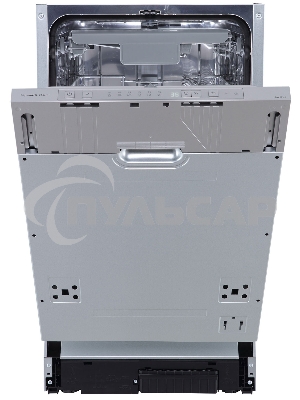 Встраиваемая посудомоечная машина Zigmund & Shtain DW 306.4, серый, 44.8 см, 10 компл., 49 дБ, класс A+++