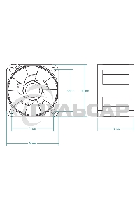 Вентилятор для корпуса Arctic S4028-15K черный, 40 мм, 15000 об/мин, 4 pin