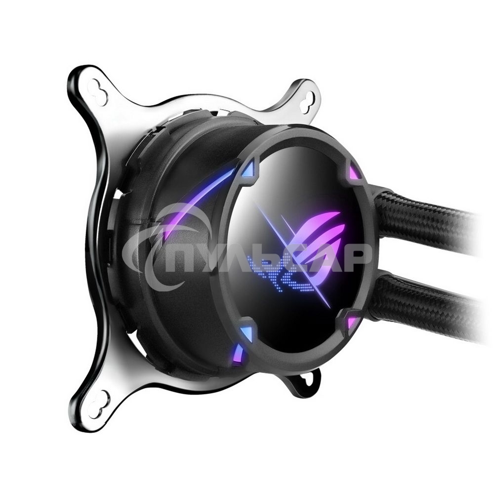 Жидкостная система охлаждения ASUS ROG STRIX LC II 360 ARGB 90RC00F1-M0UAY4 черный 120мм алюминий+медь 37,6db 4-pin