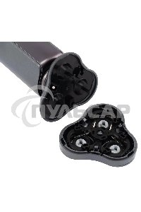 Электробритва роторная Hyundai H-SH8080 реж.эл.:3 питан.:аккум. серебристый