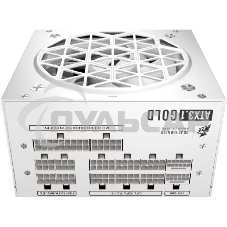 Блок питания 1STPLAYER NGDP HA-850BA4-WH, 850Вт, 80 PLUS Gold, 120мм, модульный, белый