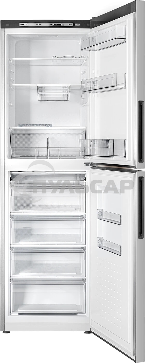 Холодильник Atlant ХМ 4623-181 серебристый двухкамерный 182/159л морозилка снизу