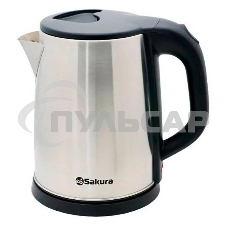 Чайник электрический Sakura SA-2149 (2.0) нерж+черн д