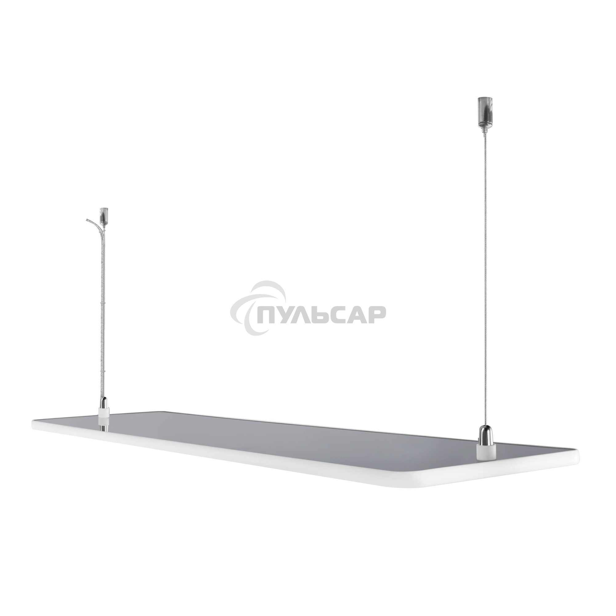 Комплект обогреватель инфракрасный Ballu BIH-GSW-1.0 + BMT-1 белый, 1000 Вт, 20 м2, термостат