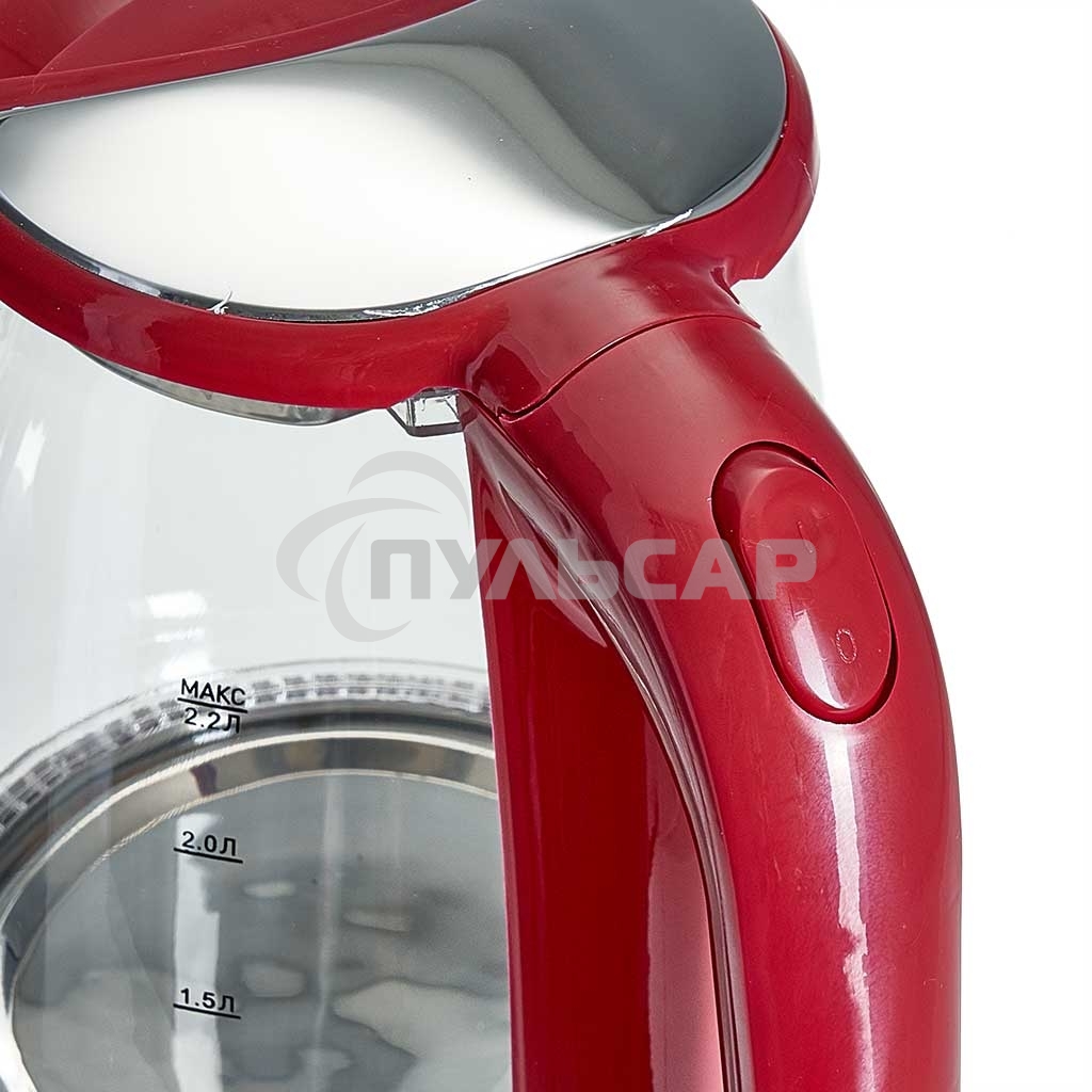 Чайник электрический АКСИНЬЯ КС-1006 красный