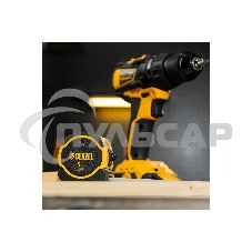 Рулетка 5м х 25мм, двухкомп. корпус, магнитный обрезиненный зацеп Denzel