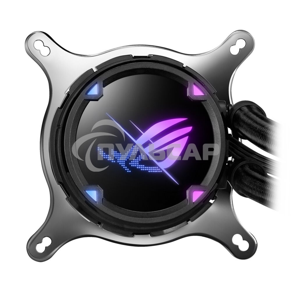 Жидкостная система охлаждения ASUS ROG STRIX LC II 360 ARGB 90RC00F1-M0UAY4 черный 120мм алюминий+медь 37,6db 4-pin