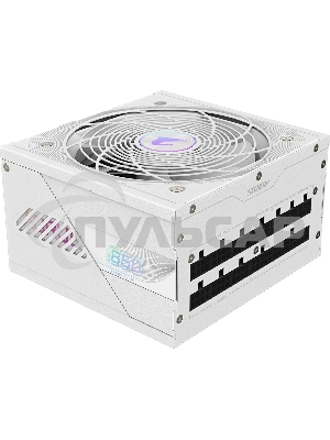 Блок питания Gigabyte ATX 850W GP-AE850PM PG5 ICE Gen.5 80 PLUS platinum (20+4pin) APFC 120мм fan 16xSATA Cab Manag RTL