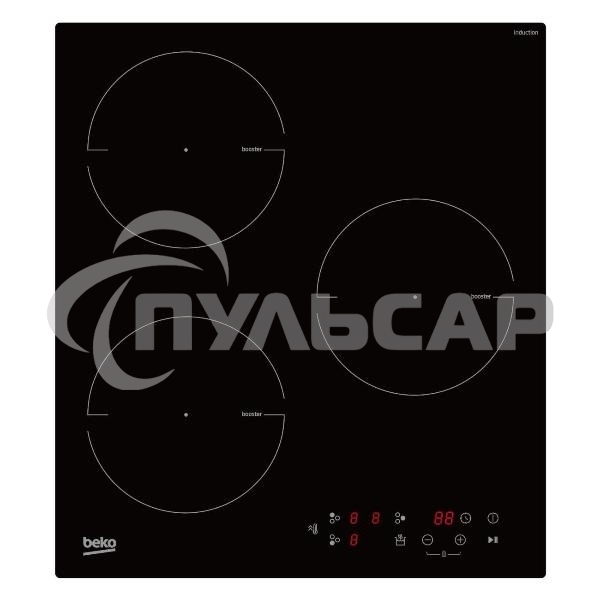 Индукционная варочная панель Beko HII 43400 TO, Черный