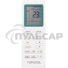 Кондиционер сплит-система TOPCOOL TR-12SBST1 12000 BTU, 32 м², 28 дБ, охлаждение, обогрев, осушение, белый