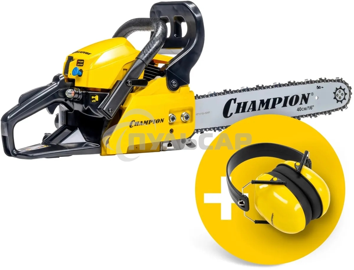 Цепная пила Champion PN241-16 1.8Вт 2.45л.с. дл.шины:16