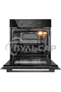 Шкаф духовой газовый с электрическим грилем Maunfeld MOGS703B2, встраиваемый