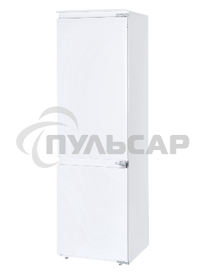 Встраиваемый холодильник Nordfrost NRCB 330 NFW белый двухкамерный 182/56 л морозилка снизу, капельное