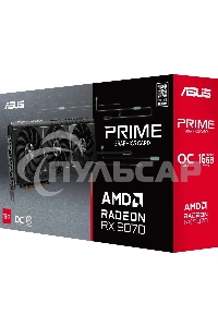 Видеокарта Asus PCI-E 5.0 PRIME-RX9070-O16G-EVO AMD Radeon RX 9070 16Gb 256bit GDDR6 2120/20000 HDMIx1 DPx3 HDCP Ret