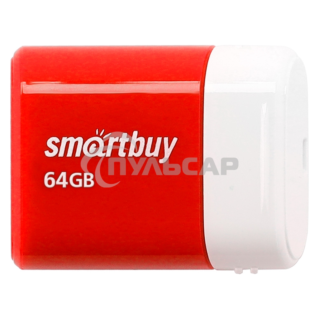 Флешка USB R/W R/W Smartbuy Drive 64 Gb,Smartbuy LARA Red SB64 GbLARA-R