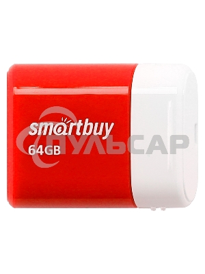 Флешка USB R/W R/W Smartbuy Drive 64 Gb,Smartbuy LARA Red SB64 GbLARA-R