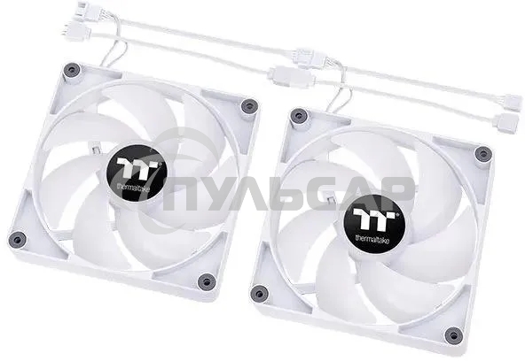 Вентилятор для корпуса Thermaltake CT120 Sync ARGB белый 4-pin 25.8dB Ret (CL-F153-PL12SW-A)