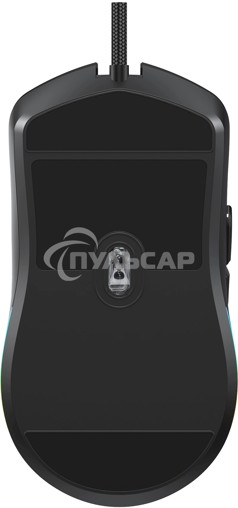 Мышь проводная Oklick 750G черный, 7200 dpi, USB, кнопки - 5