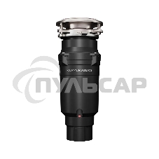 Измельчитель пищевых отходов Kuppersberg WSS 550 B, High-Tech, мощность 550 Вт, 3400-3800 об/мин, защита от перегрева, авто выключение, DC мотор, уровень шума 75 дБ, черный