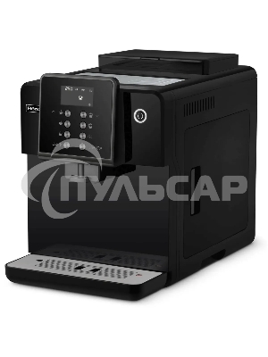 Кофемашина автоматическая Rondell RDE-1107 черный, исп. кофе - молотый/зерновой, 1.6 л, 1350 Вт, 19 бар