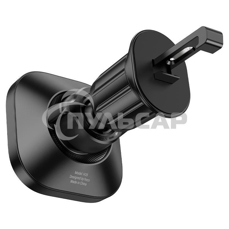 Автомобильный держатель HOCO H28 Rainbow магнитный на воздуховод черный