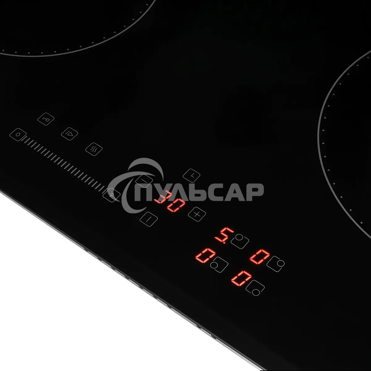 Электрическая варочная панель Hyundai HHE 6451 BG Hi-Light, независимая, черный
