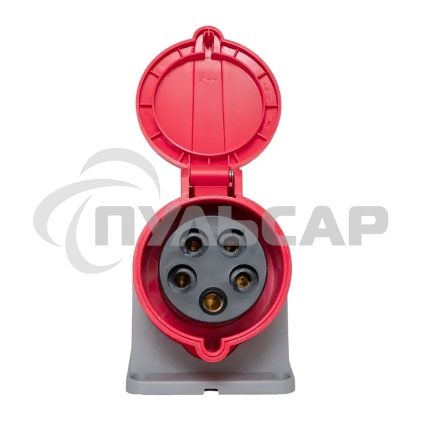 Розетка стационарная наружная EKF 125 ps-125-32-380-PRO PROxima 3Р+РЕ+N 32А 380В IP44