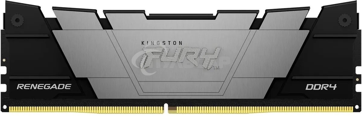 Оперативная память Kingston Fury Renegade, DDR4, 16Gb (2x8Gb), 3600MHz, CL16, DIMM, с радиаторами, серый/черный