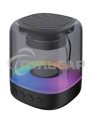 Акустическая система QUMO Plasma mini ВТ 0081 3 ВТ объемное звучание RGB