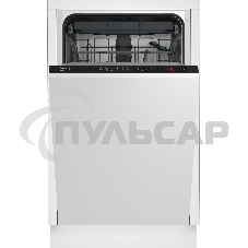 Встраиваемая посудомоечная машина Beko BDIS1W861, белый, 44.8 см, 9 компл., 55 дБ, класс A