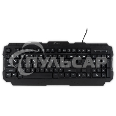 Клавиатура проводная Oklick 757G HW2, USB, черный