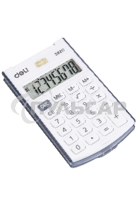 Калькулятор карманный Deli E39217/BLUE синий 8-разр.