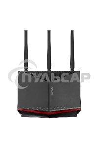 Маршрутизатор ASUS RT-BE86U, черный/красный, 90IG08W0-MO9A0V