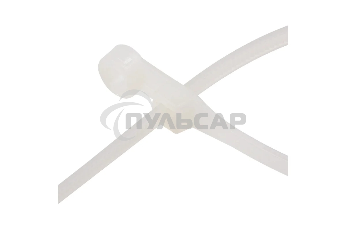 Хомут кабельный Rexant 07-0104 3.6х100 нейл. белый (уп.100 шт)