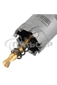 Коронка по металлу Denzel твердосплавная, 26 мм